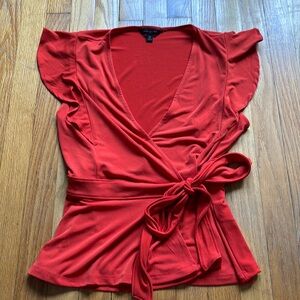 Banana Republic Red/Orange Blouse
